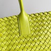 Bottega Veneta Cabat Tote Neon Lambskin Bag