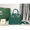 Goyard Sac Vendome Green Canvas PM Bag