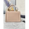 Dolce & Gabbana Pink Leather Top-Handle Bag