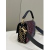 FENDI Baguette Medium colorful leather bag