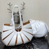Bottega Veneta The Shell bag white