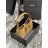 YSL LE 5 À 7 hobo biege leather bag
