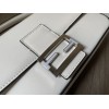 Fendi x Tiffany & Co. Baguette white leather bag