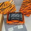 Balenciaga Crush small chain-strap black shoulder bag