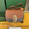 Goyard 233 Brown Shoulder HandBag