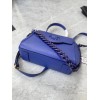 Versace La Medusa Large Handbag in blue 35cm