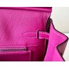 Hermes Lizard Birkin Fuchsia Pink 25cm Bag