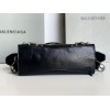 Balenciaga black cagole XS handle bag