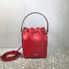 Valentino VLogo Walk Red Bucket Bag