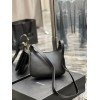 YSL Charlie black leather bag