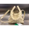 Bottega Veneta Beige Bowling Cassette bag