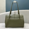 Celine Large Soft 16 bag in Green Smooth Calfskin