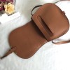 Chloe marcie medium / small brown saddle bag