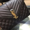 YSL ENVELOPE MEDIUM BAG GOLD HARDWARE