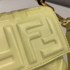 2019 Fendi bag BAGUETTE pale yellow