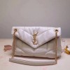 YSL LOULOU PUFFER LARGE BAG LAMBSKIN