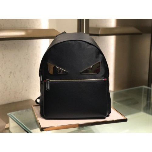 Fendi black backpack