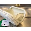 Bottega Veneta White Knot Foulard Intrecciato Clutch