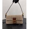 Fendi Baguette 1997 Beige split leather bag