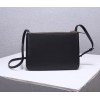 Celine trio shoulder black bag
