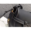 Loewe Small Gate bag in black calfskin 20cm