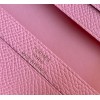Hermes pink wallet