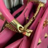 Valentino small Roman Stud Pink Nappa Leather Bag