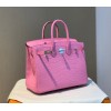 Hermes birkin sweet pink crocodile 25/30cm