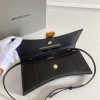 Balenciaga Hourglass Stretch Sling Black Bag