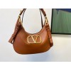 Valentino Garavani Brown VLogo Hobo Bag