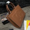 Dolce & Gabbana Beatrice DG brown leather tote bag