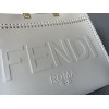 Fendi tote sunshine white medium bag