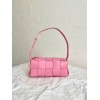 Bottega Veneta Pink Small Brick Cassette Bag