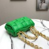 Bottega Veneta The Chain Cassette Green Bag