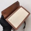 Burberry HorseFerry brown shoulder bag