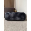 Bottega Veneta Knot Clutch Gold Bag