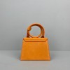 Jacquemus Le Chiquito Noeud Handbag orange 18cm