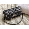 Valentino Candystud Crossbody Black Bag