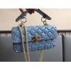 Valentino Garavani Rockstud Spike Blue Bag