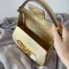 Valentino Garavani VLOGO chain gold leather bag