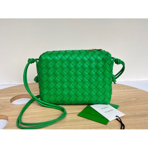 Bottega Veneta Green Loop Camera Bag