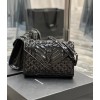 YSL Envelope Patent leather black hardware bag