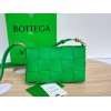 Bottega Veneta Cassette green grained leather bag