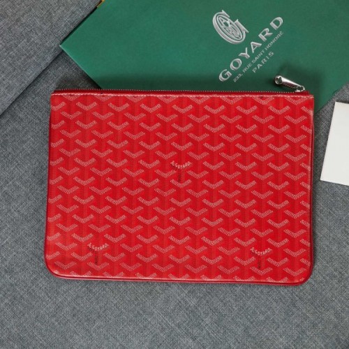 Goyard pouch red bag