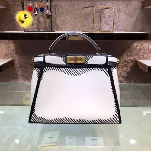 Fendi Peekabook California Sky bag