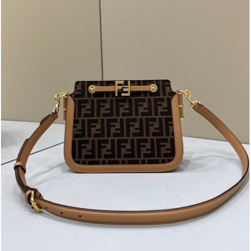 FENDI TOUCH FF monogram Leather Bag