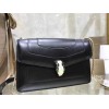 Bvlgari Serpenti Forever Calf Leather Flap Cover Crossbody Bag 38102 5846