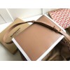 BURBERRY Medium Leather TB White Shoulder Bag
