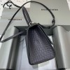 Balenciaga Hourglass Small Grey Bag