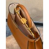 Peekaboo ISeeU Medium Brown leather bag